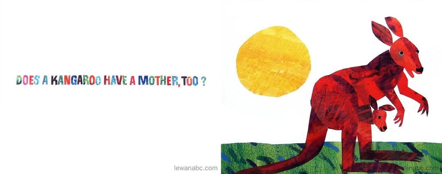 (9周)Does A Kangaroo Have A Mother,Too?绘本故事第3页