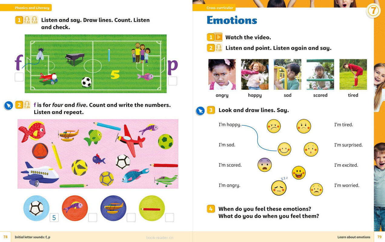 07 Free time绘本故事第5页