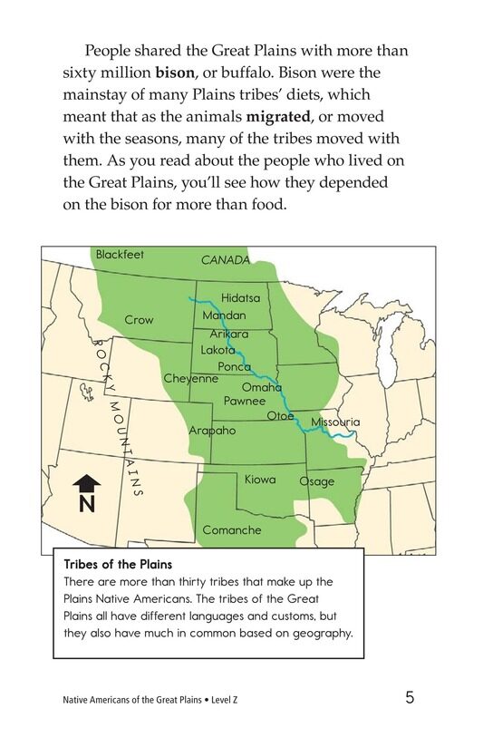 Native Americans of the Great Plains绘本故事第4页