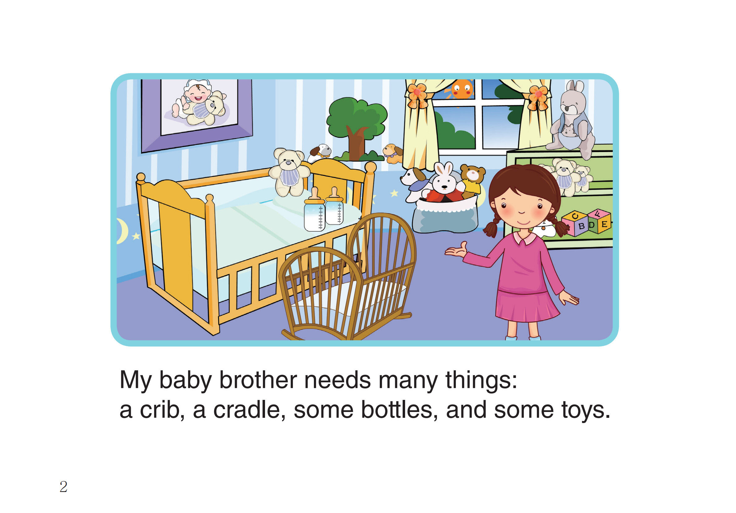 My Baby Brother绘本故事第4页