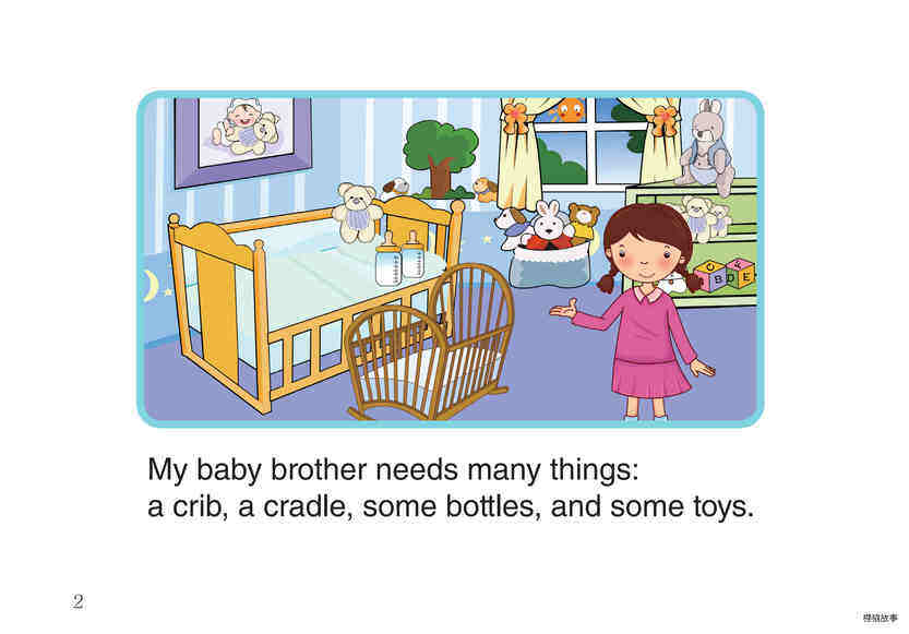 My Baby Brother绘本故事第4页