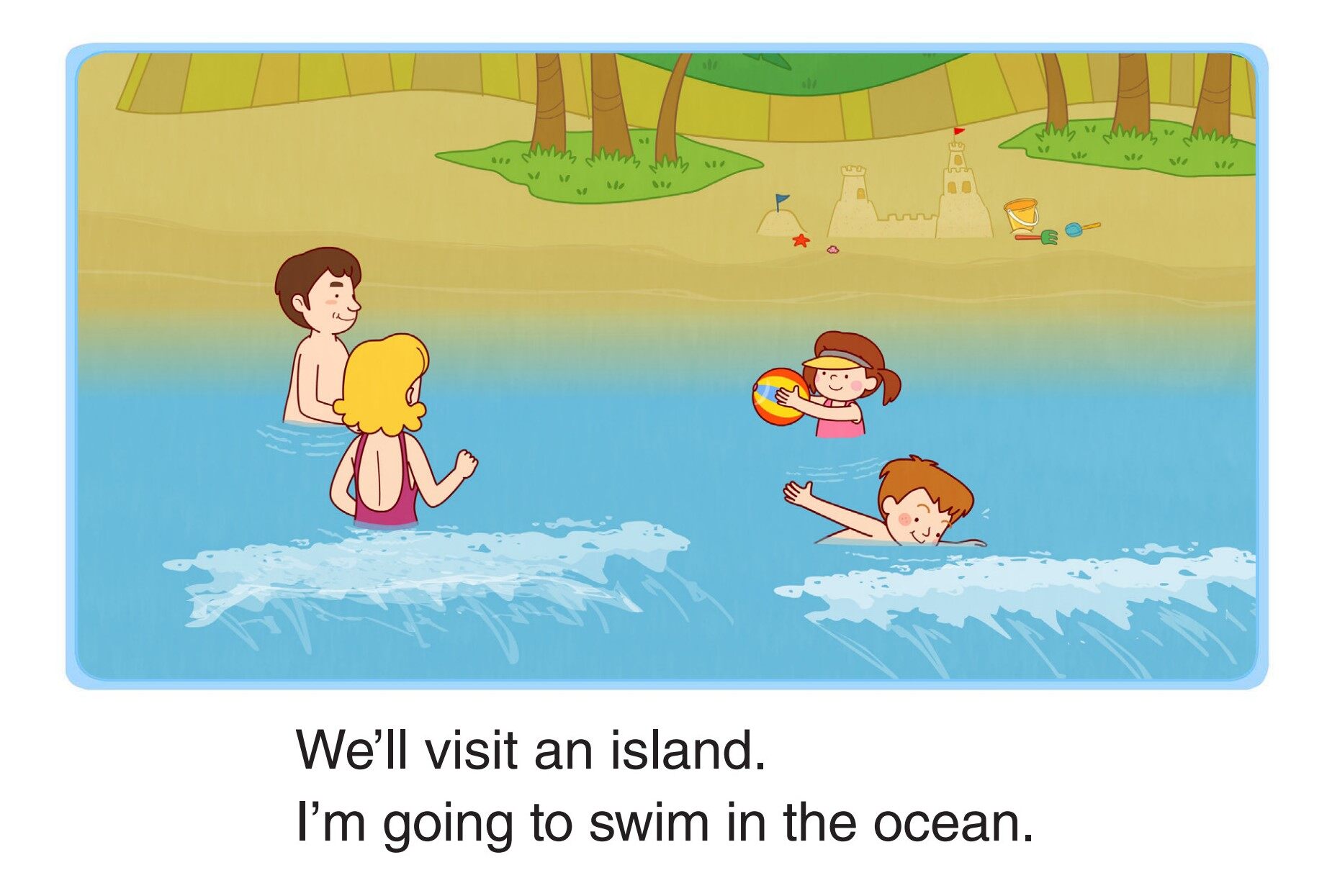 My Summer Vacation绘本故事第5页