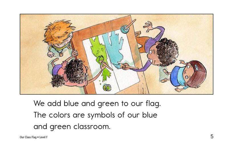 Our Class Flag绘本故事第5页