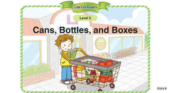 Cans，Bottles,and Boxes绘本故事第2页