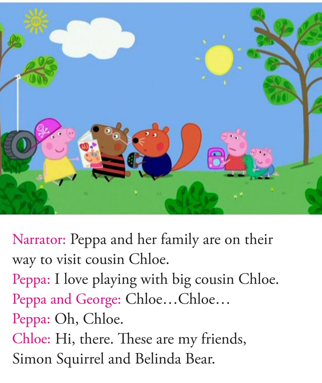 Chloé's Big Friends绘本故事第3页