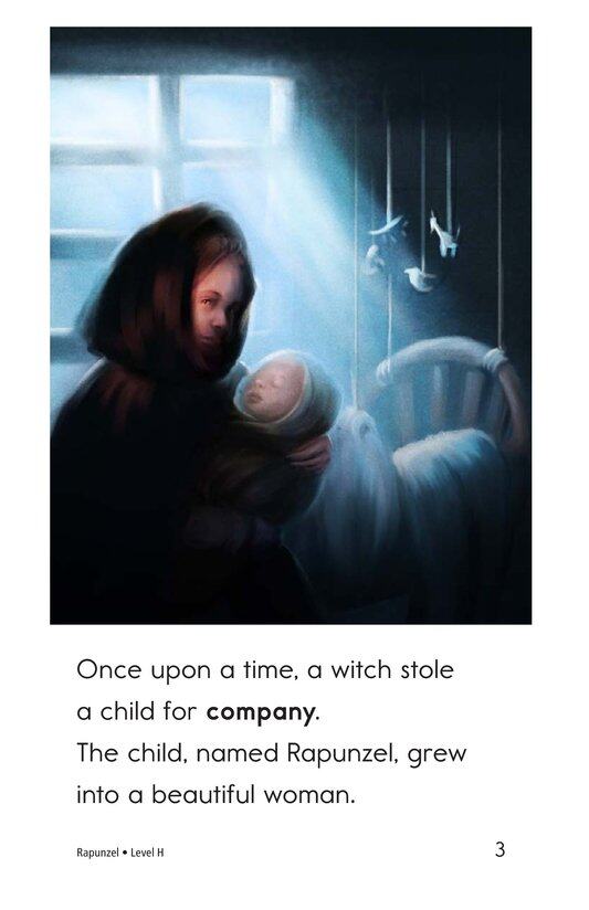Rapunzel绘本故事第3页