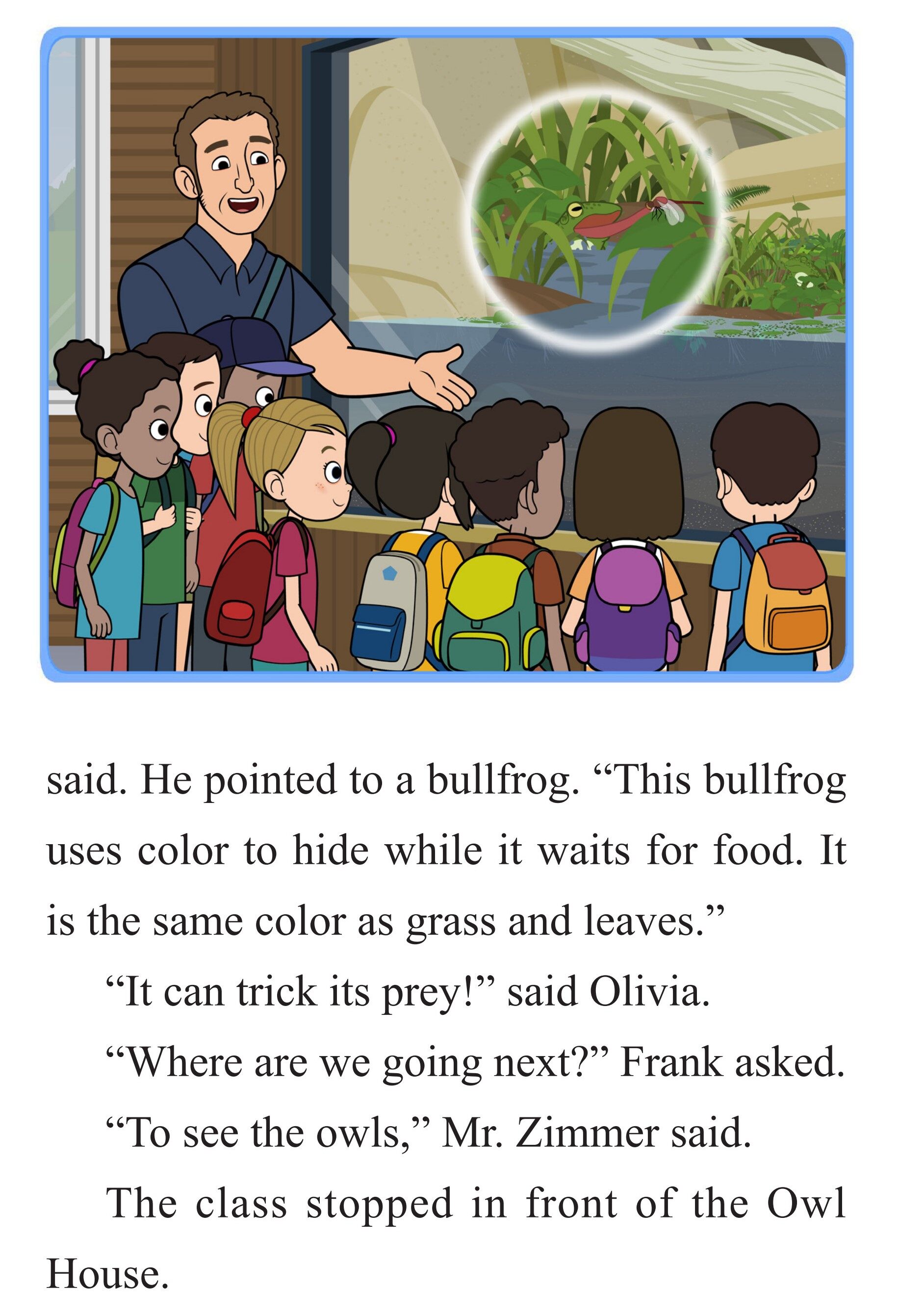 Animal Camouflage绘本故事第5页