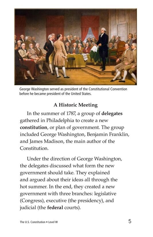 The U.S. Constitution绘本故事第4页