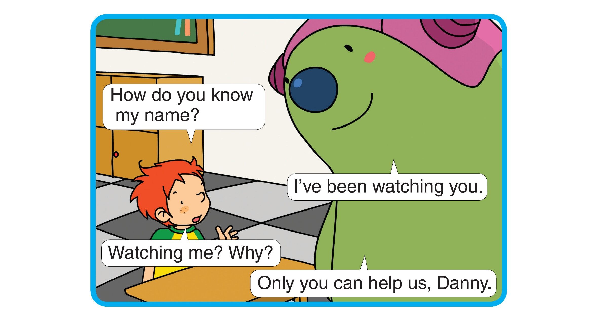 A Gaint Surprise绘本故事第3页