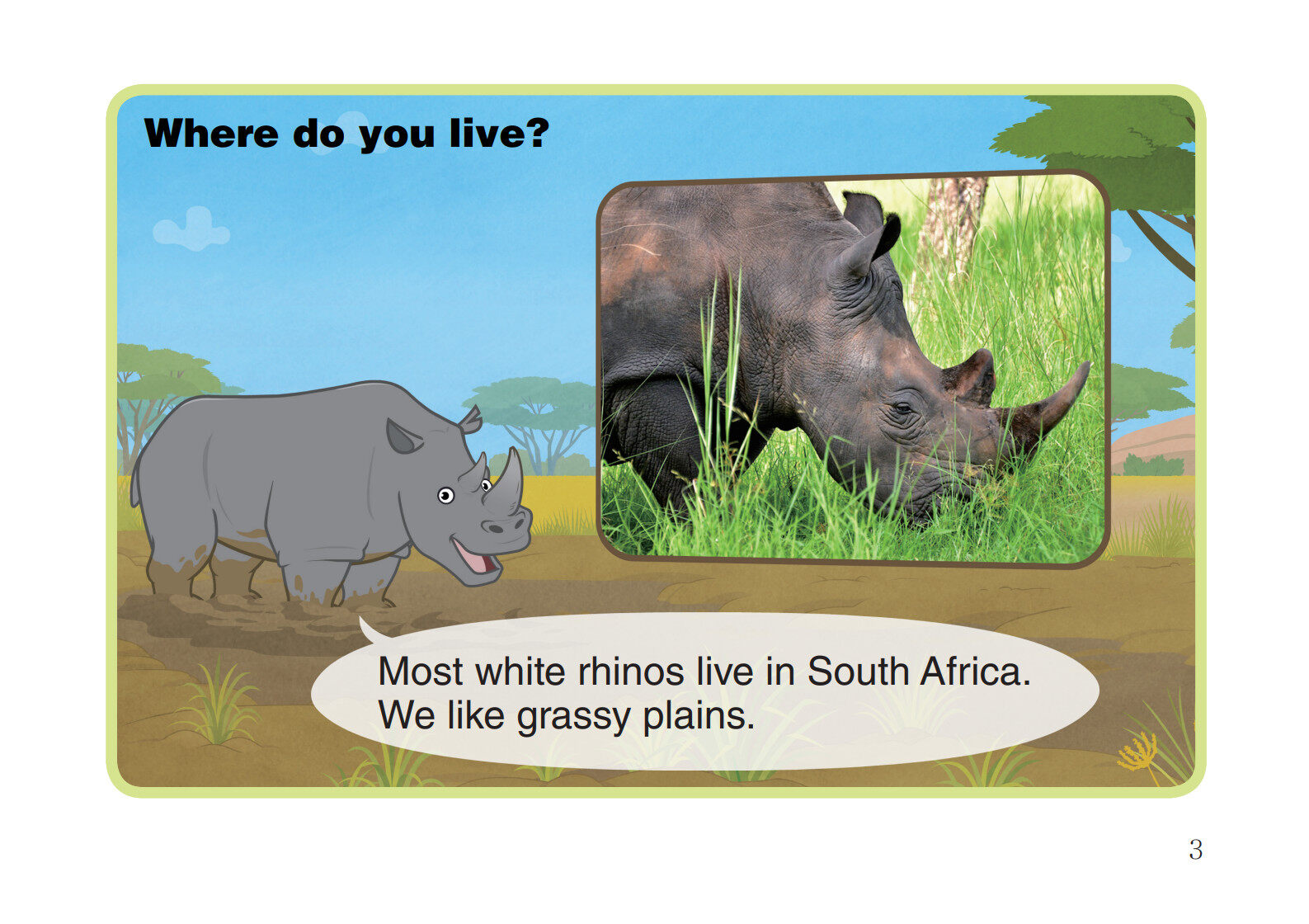 White Rhinoceros绘本故事第4页