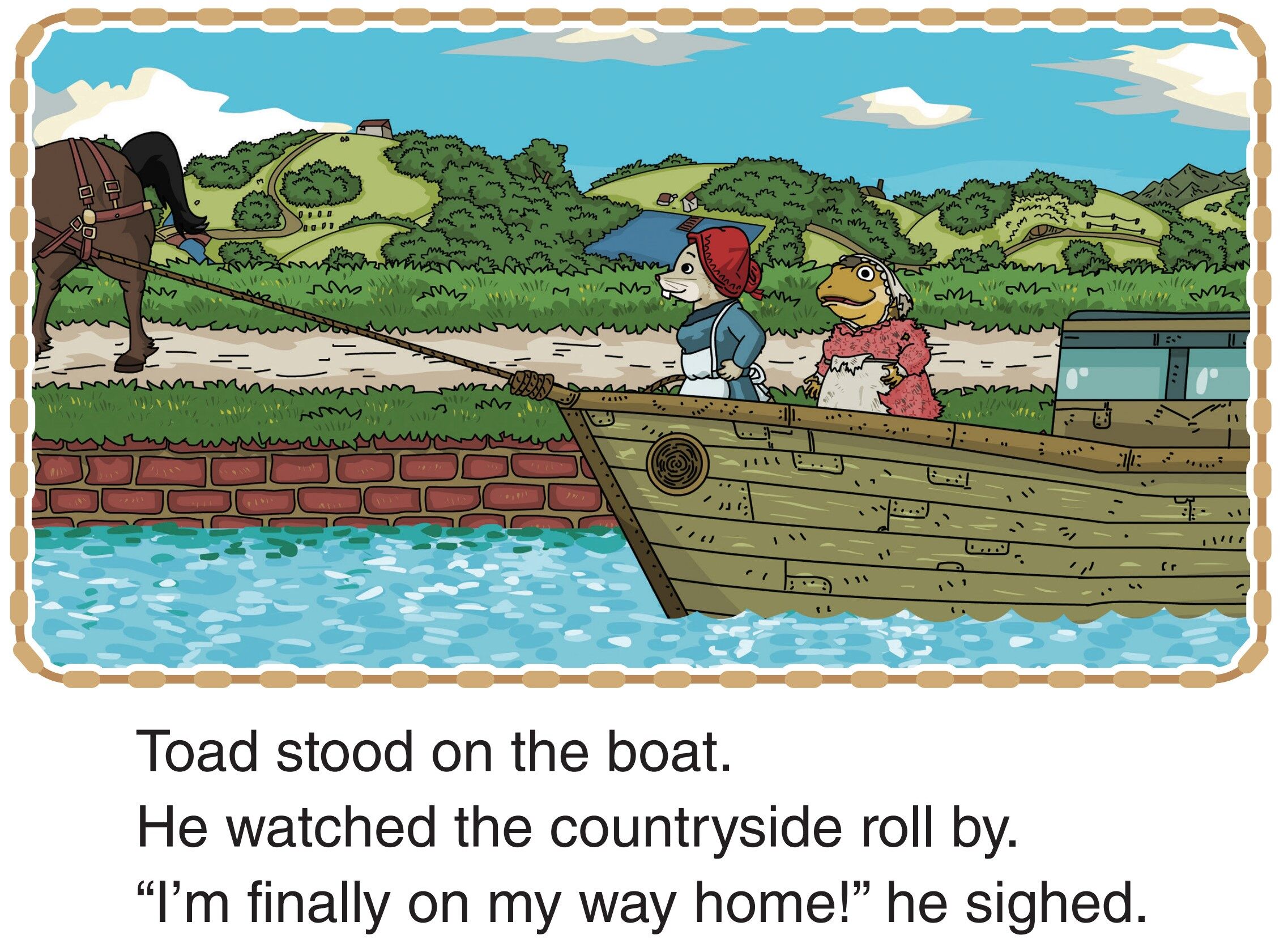 Possum’s Boat绘本故事第3页