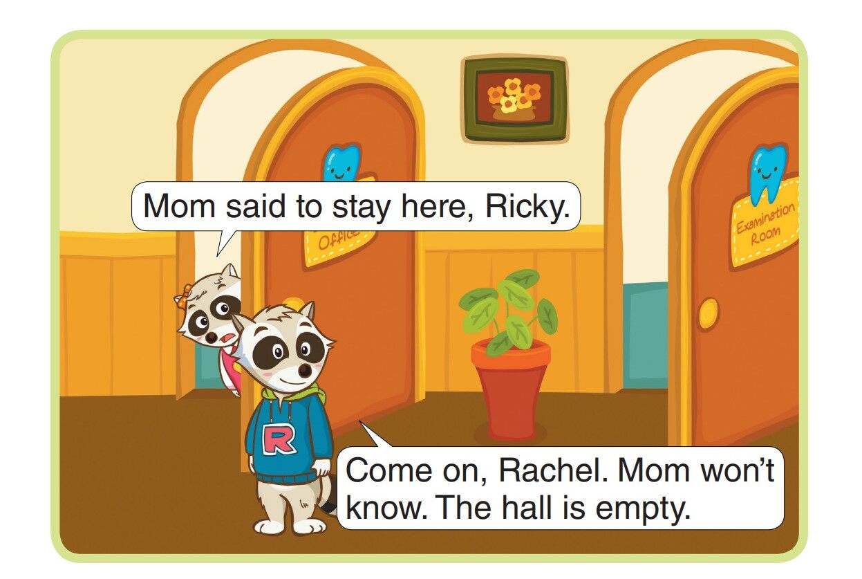 At the Dentist's Office绘本故事第3页