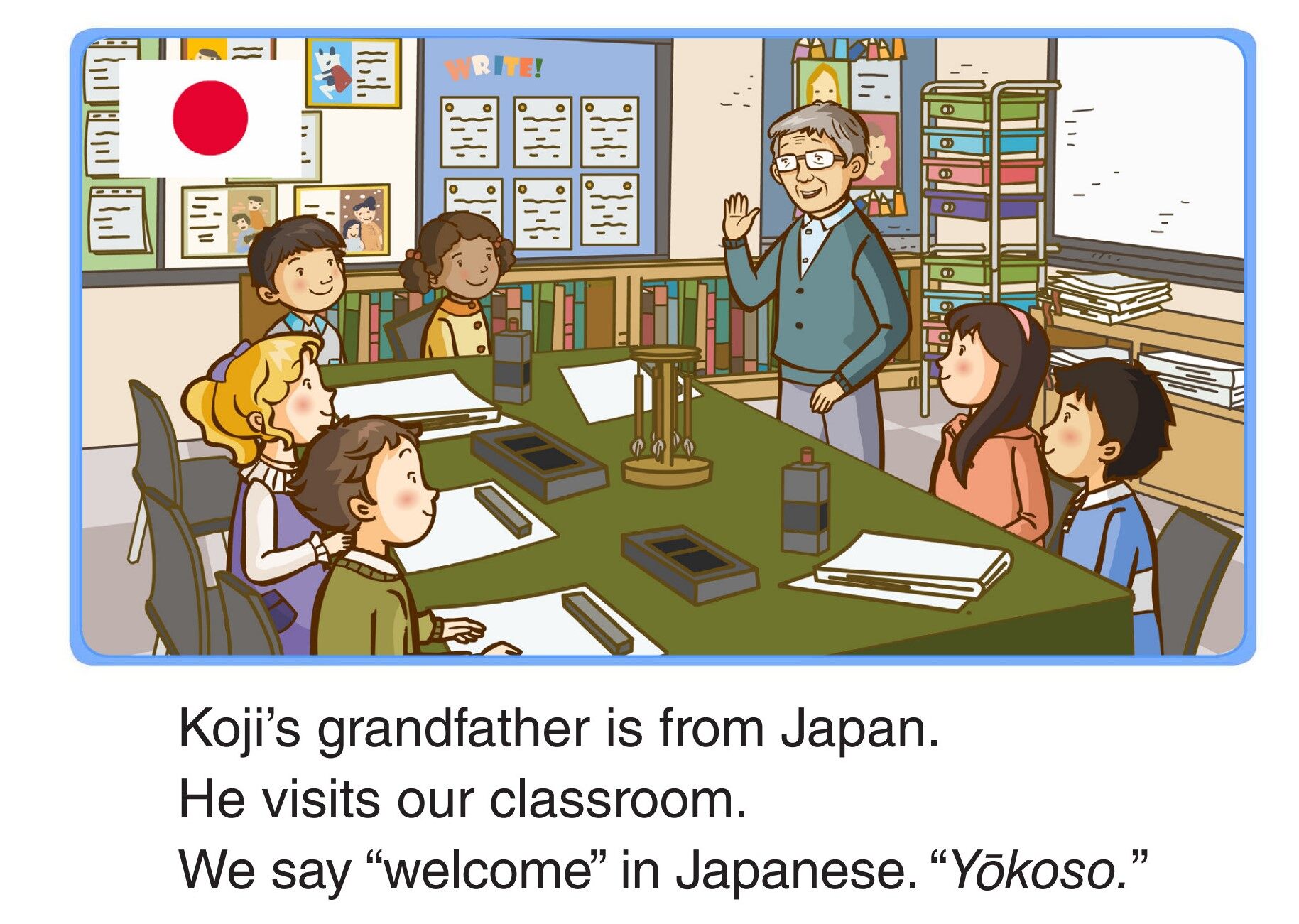 We Speak Many Languages绘本故事第4页