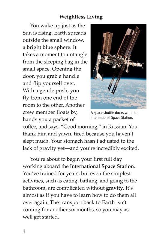 Life in Space绘本故事第3页