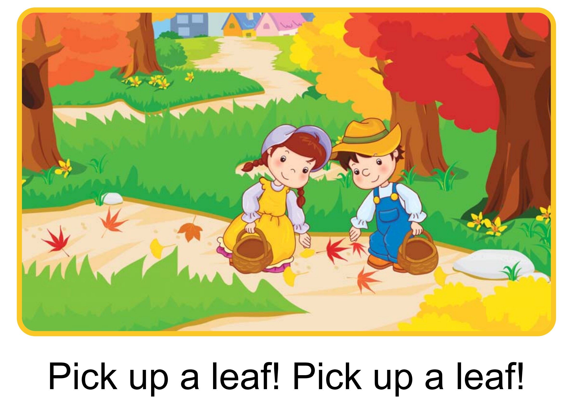 Pick Up a Leaf绘本故事第5页