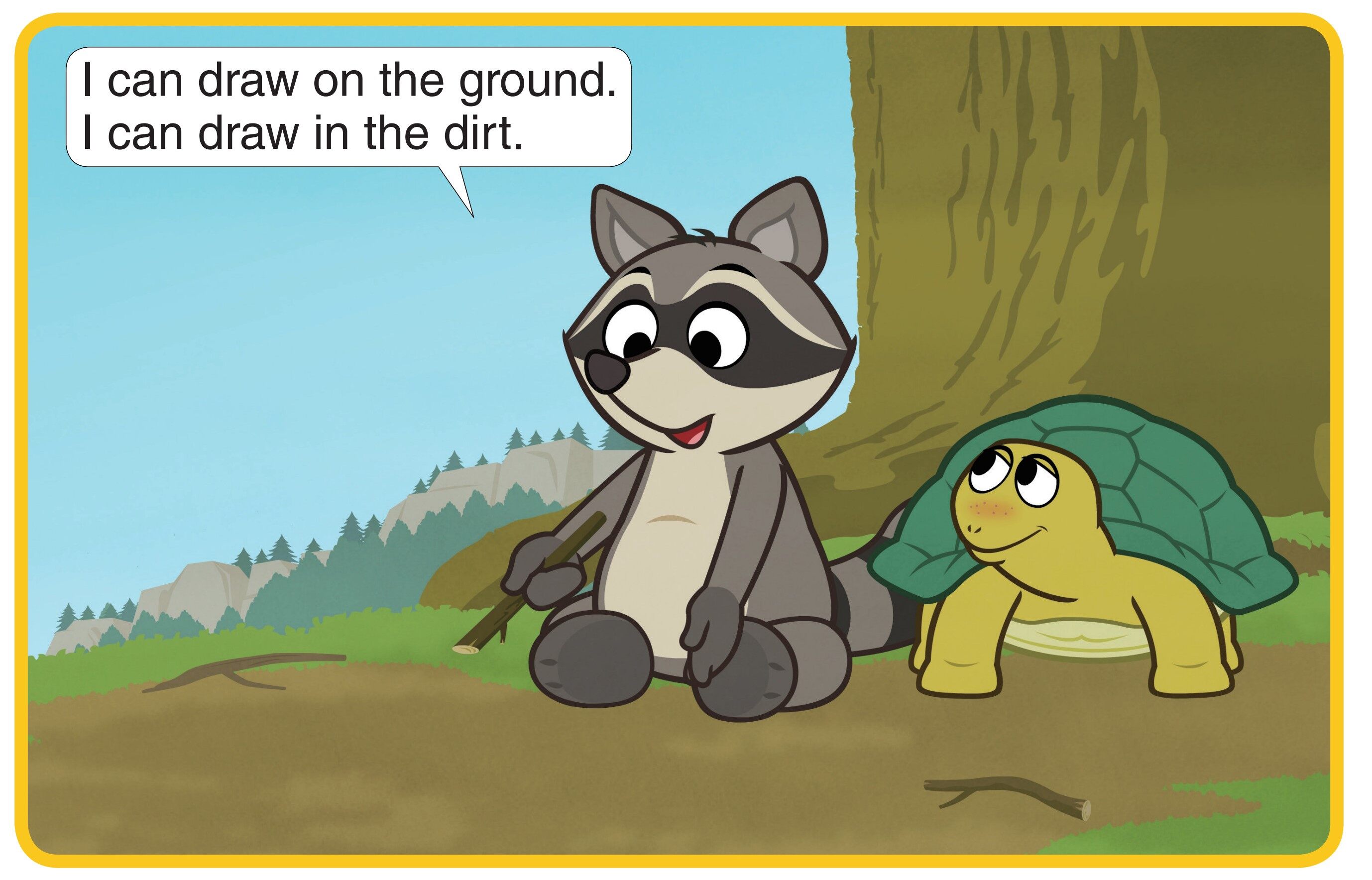 I Can Draw绘本故事第4页