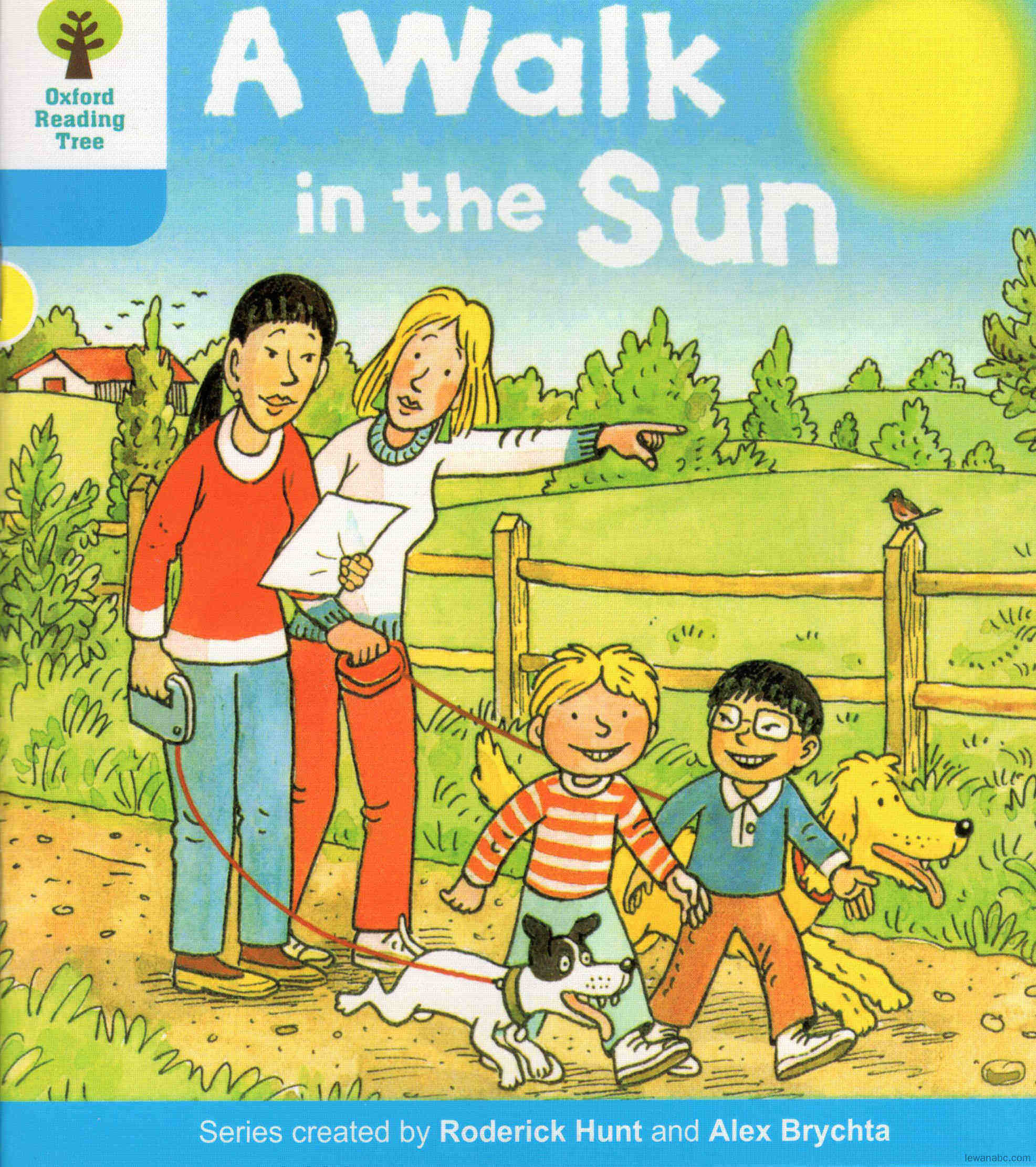 A Walk in the Sun绘本故事第2页