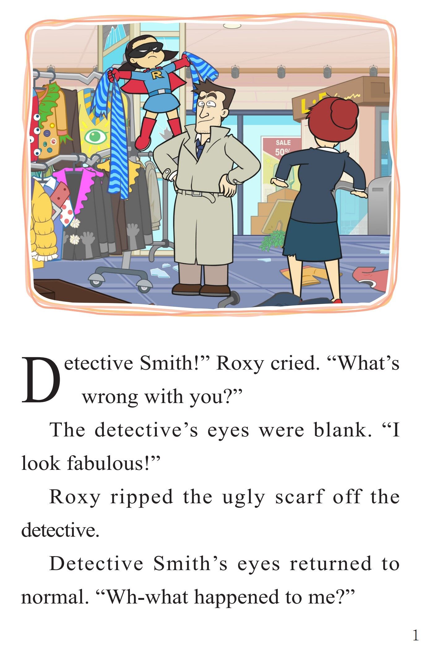 A Fabulous  Costume绘本故事第3页