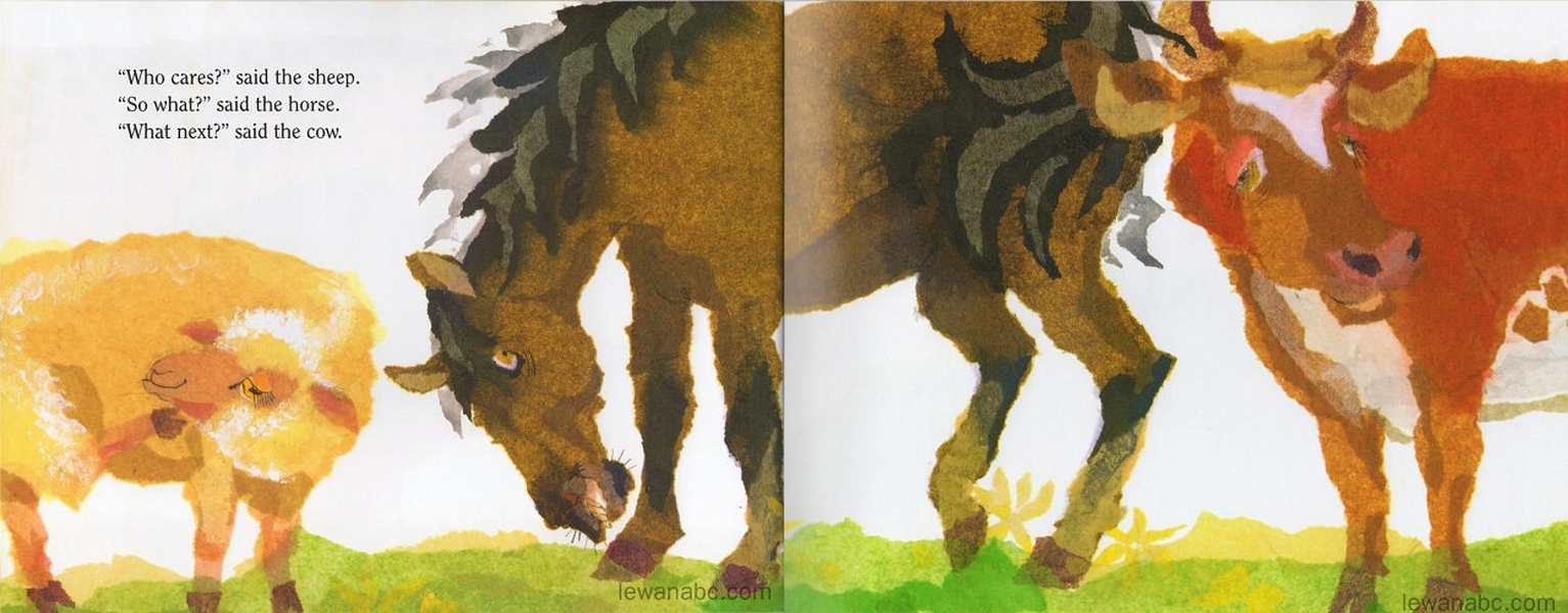 (8周)Hattie and the Fox绘本故事第5页