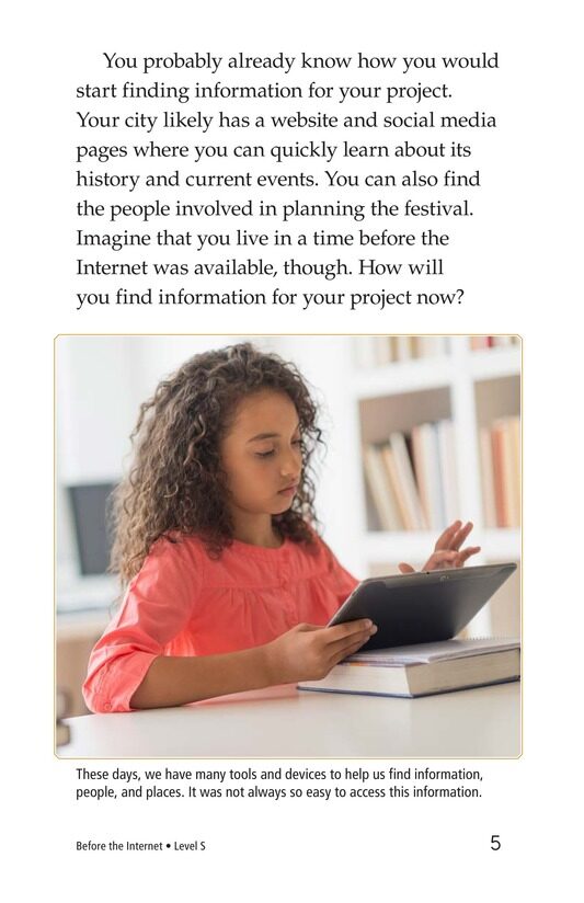 Before the Internet绘本故事第4页