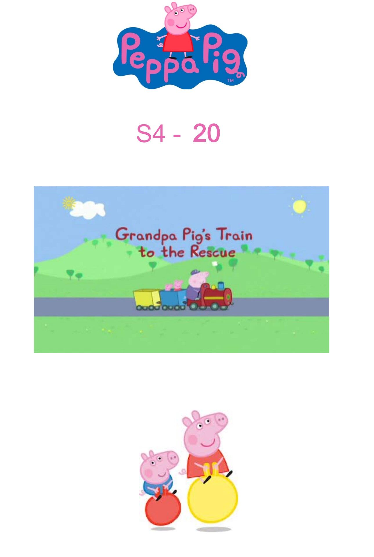 Grandpa Pig's Train to the Rescue绘本故事第2页