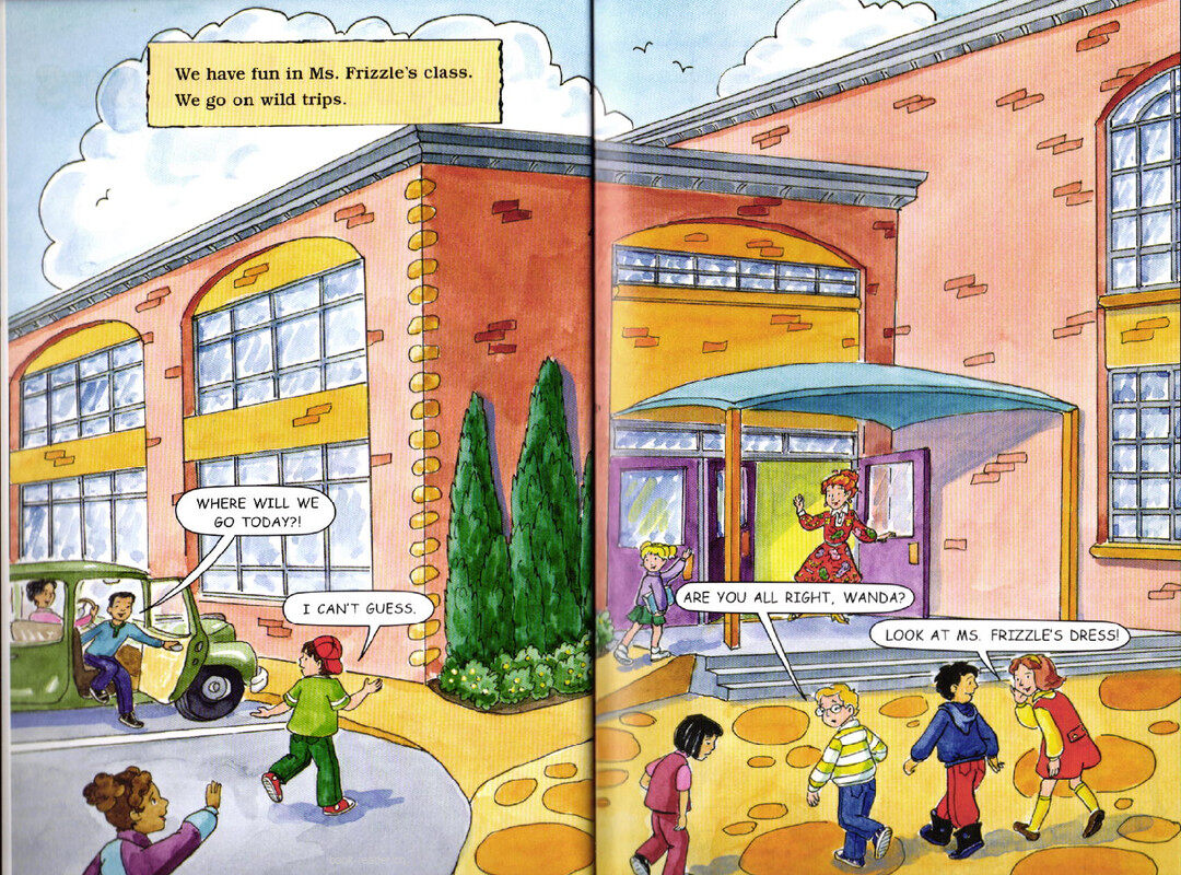 Magic School Bus Fights Germs绘本故事第3页