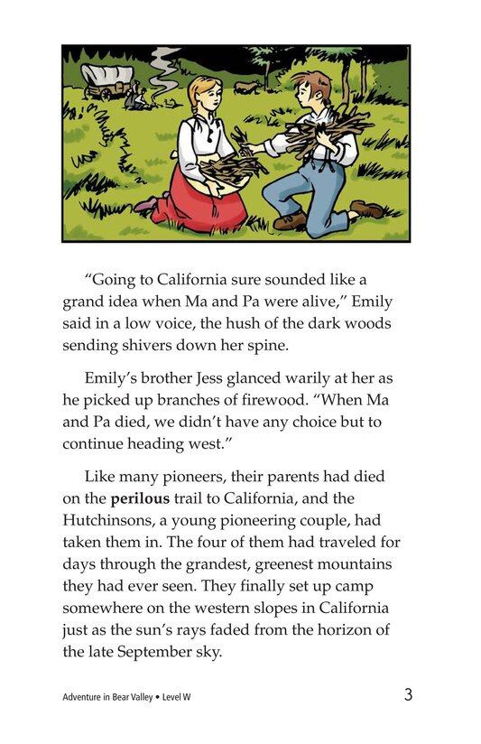 Adventure in Bear Valley绘本故事第3页