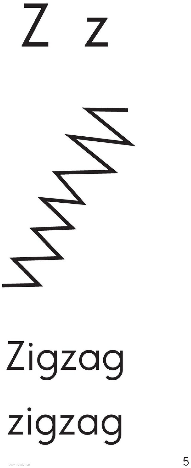 Letter Z绘本故事第5页