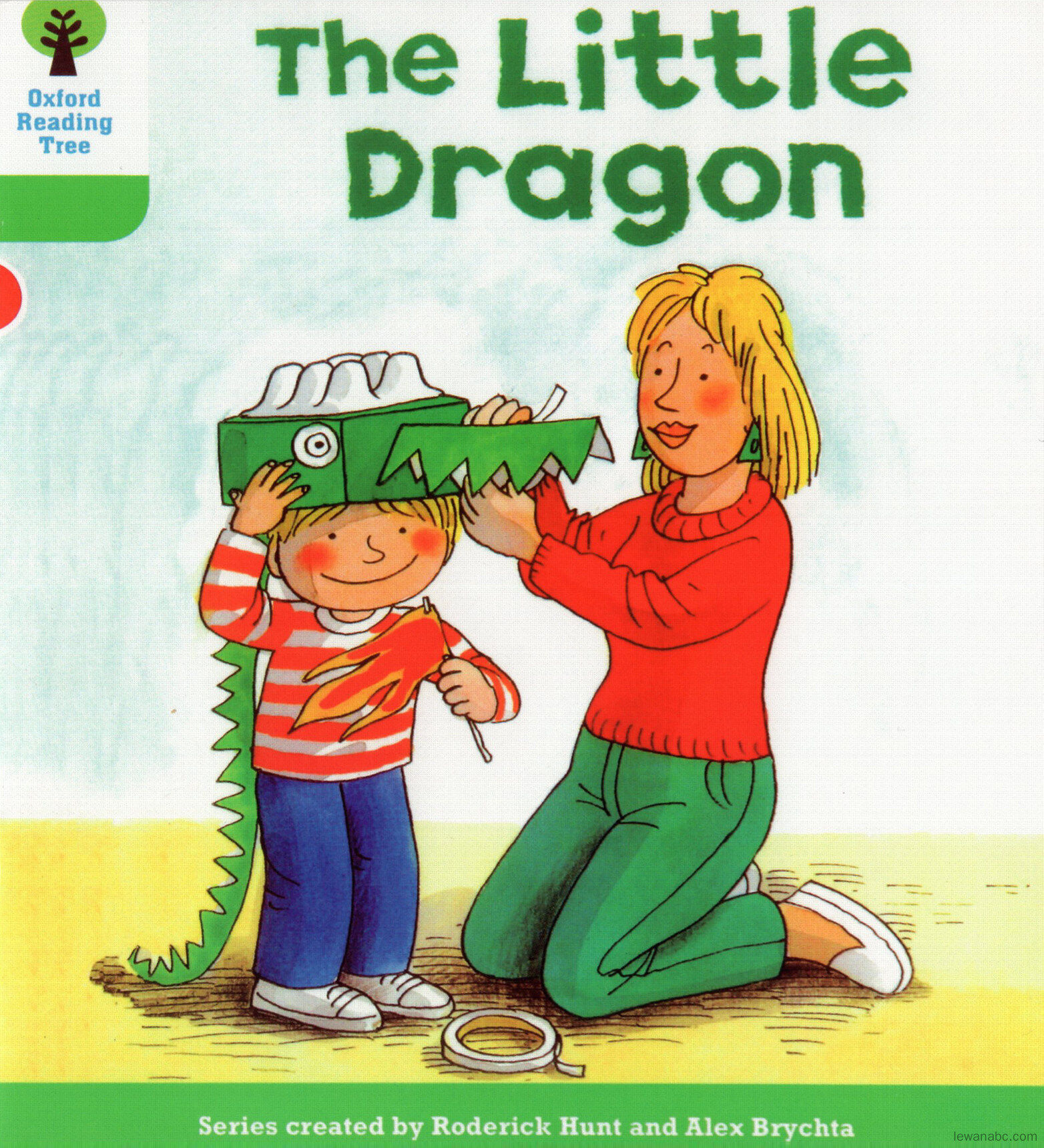 The Little Dragon绘本故事第2页