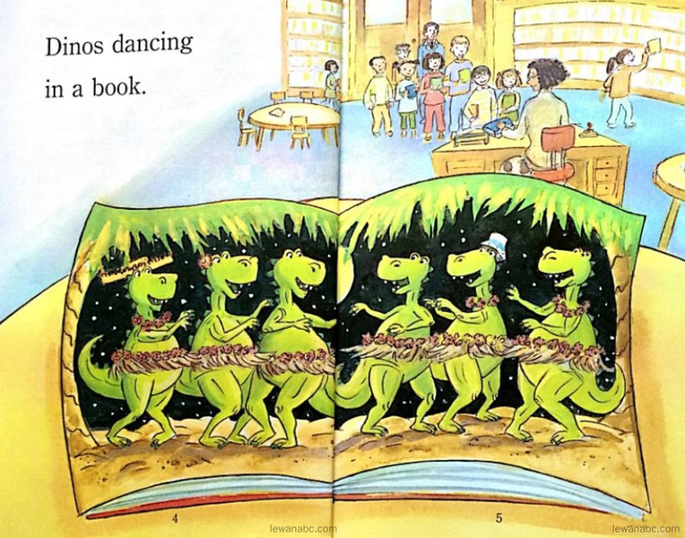 Dancing Dinos Go to School绘本故事第3页