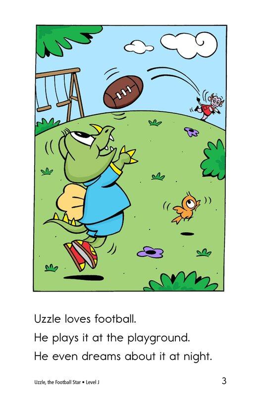 Uzzle,The Football Star绘本故事第3页