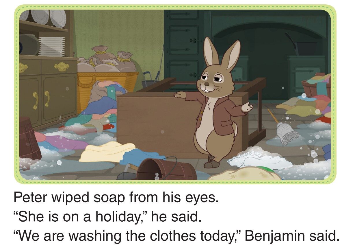 Flopsy’s Red Dress绘本故事第3页