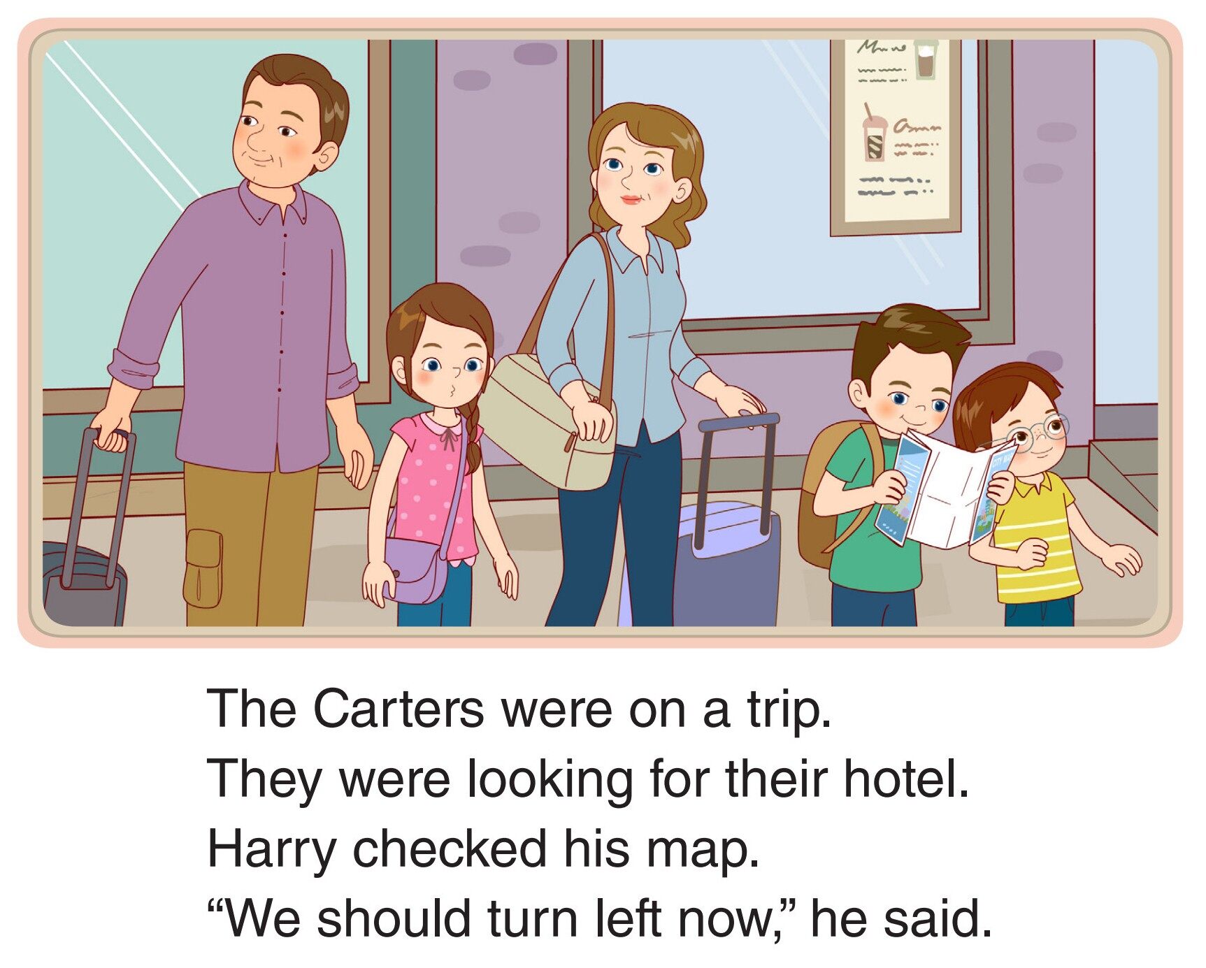 Harry’s Map绘本故事第3页