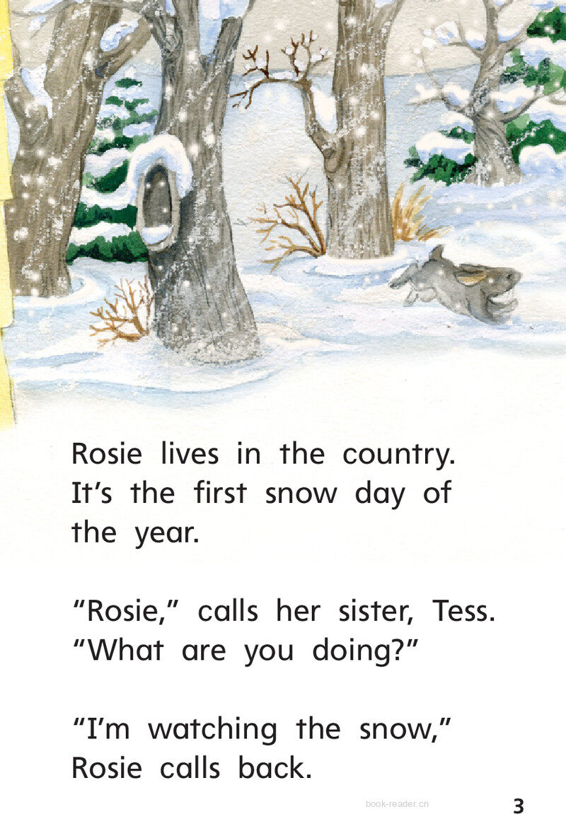 G1 App U6W3 Snow Day绘本故事第5页