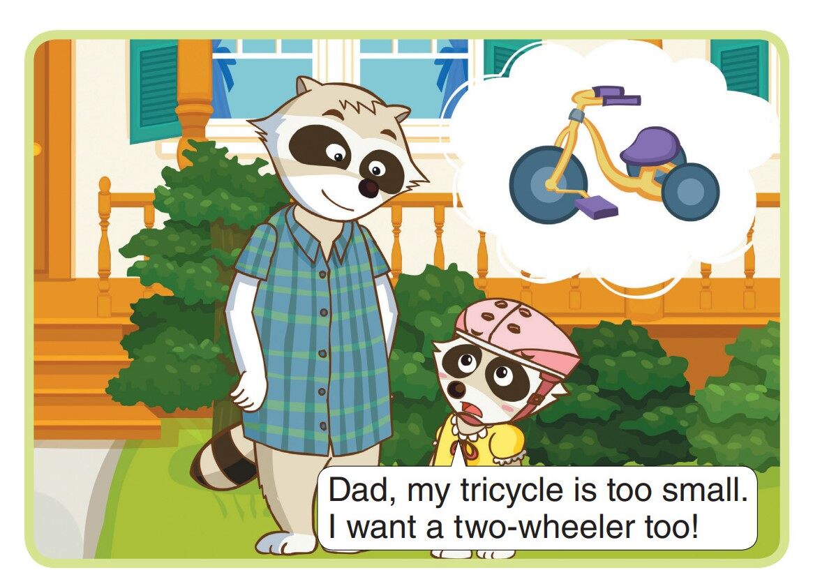 Riding a Bike绘本故事第3页