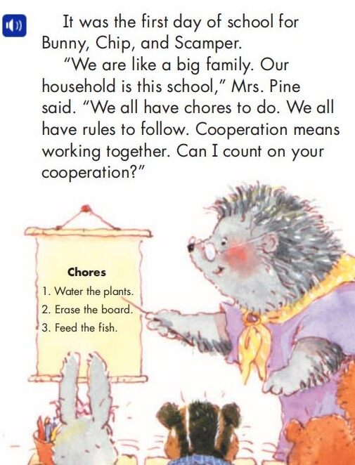 School Rules绘本故事第3页