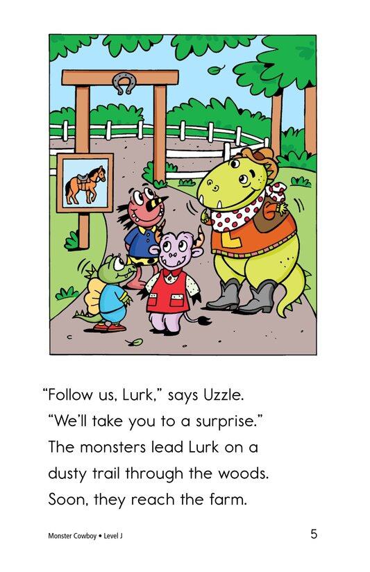 Monster Cowboy绘本故事第5页