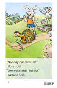 The Tortoise and the Hare绘本故事第4页