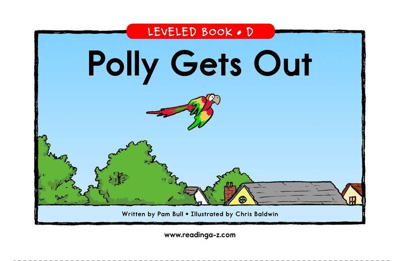 Polly Gets Out绘本故事第2页