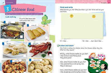 4B Unit 3 Chinese food绘本故事第2页