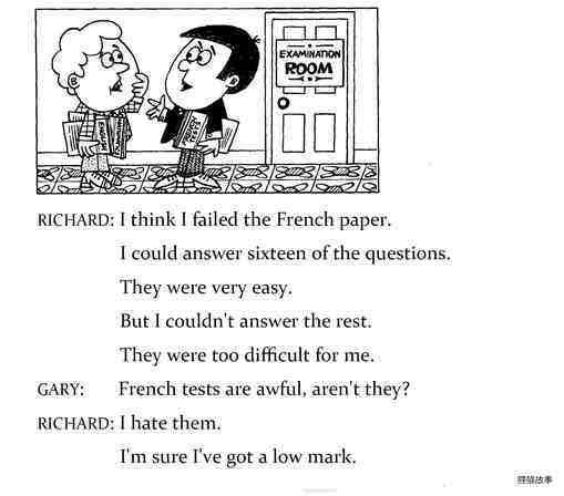 1-103 The French Test绘本故事第3页