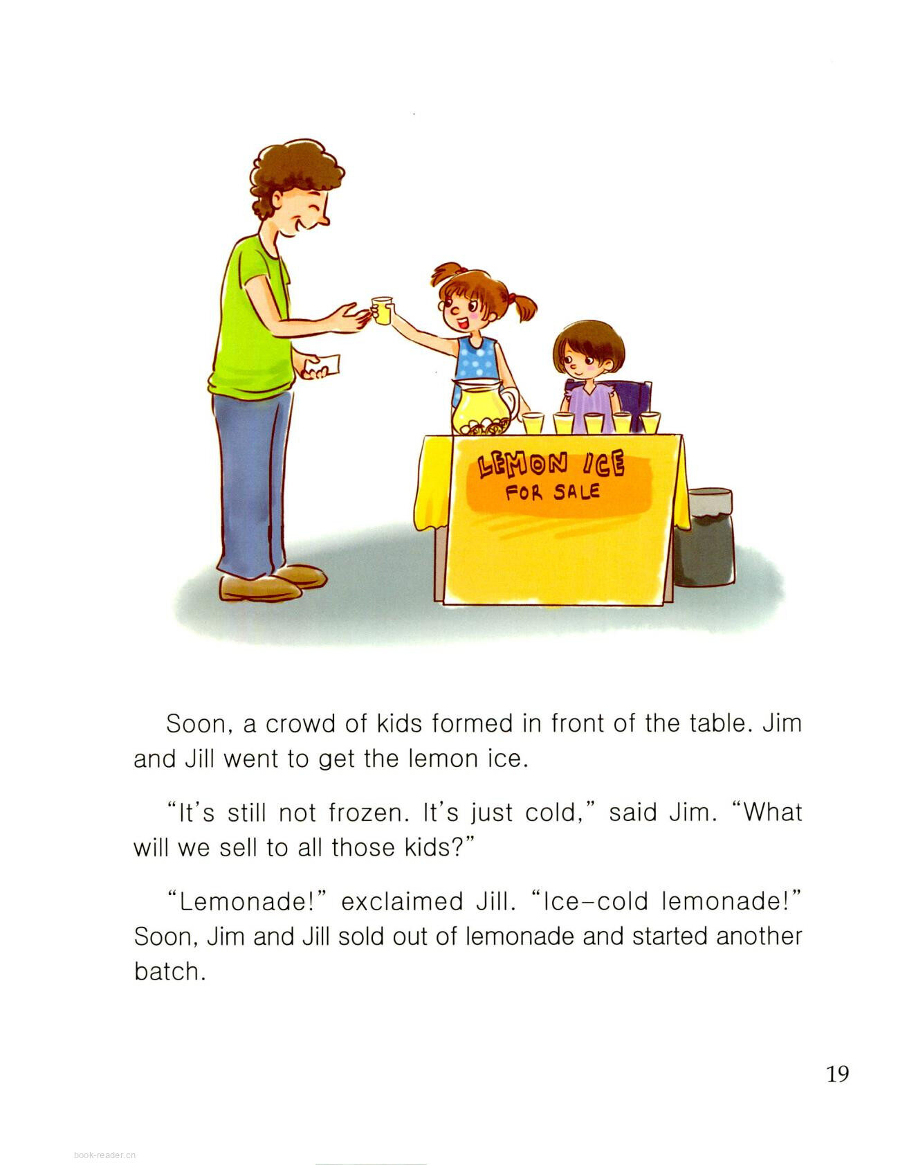 Lemon Ice for Sale绘本故事第3页