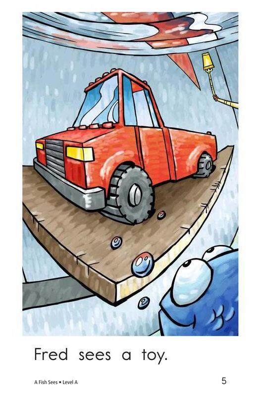 A Fish Sees绘本故事第5页