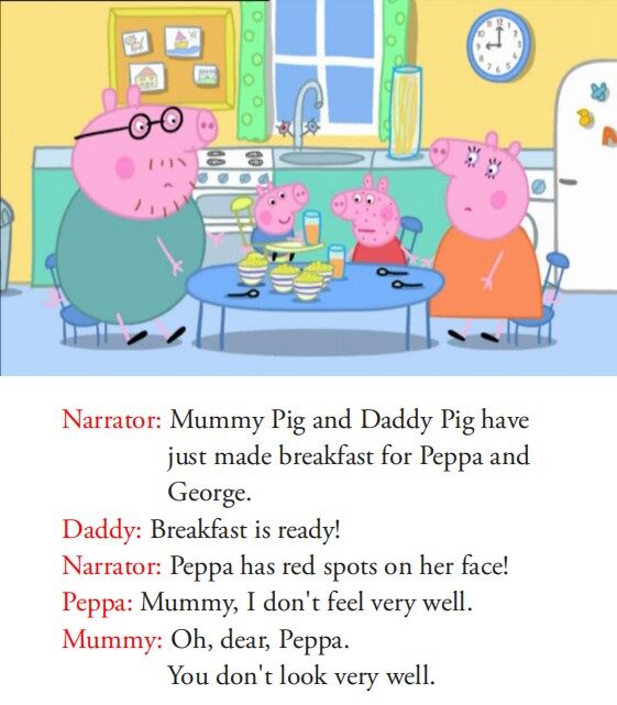 Not Very Well绘本故事第3页