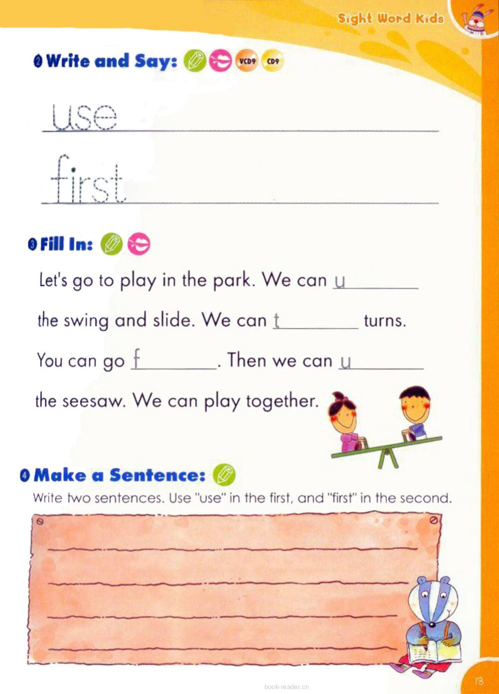 4 You Can Go First绘本故事第3页