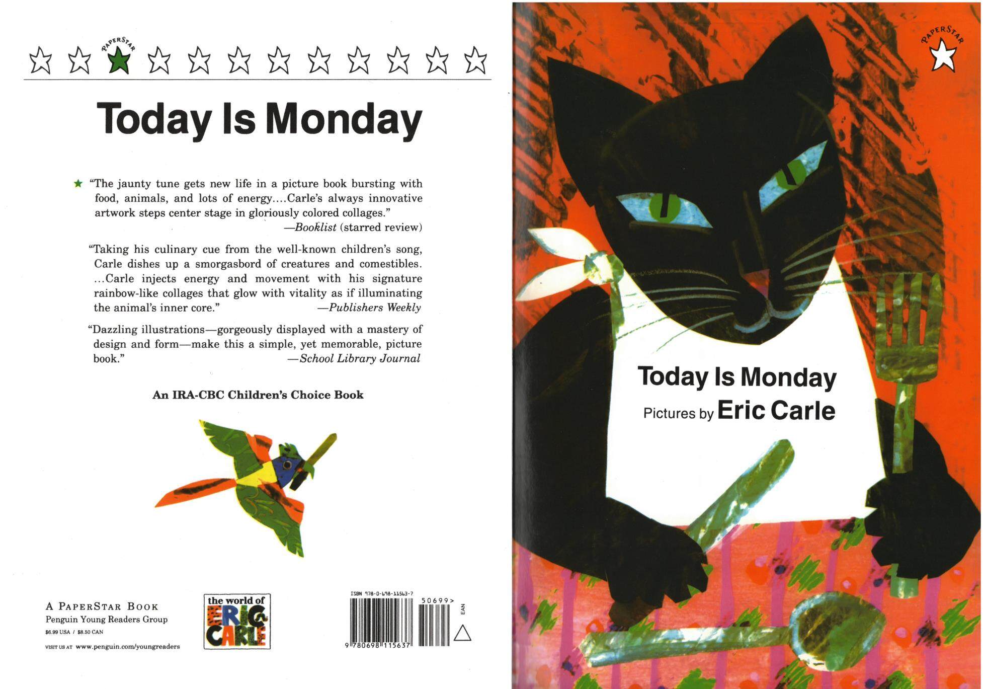 Today is Monday绘本故事第2页