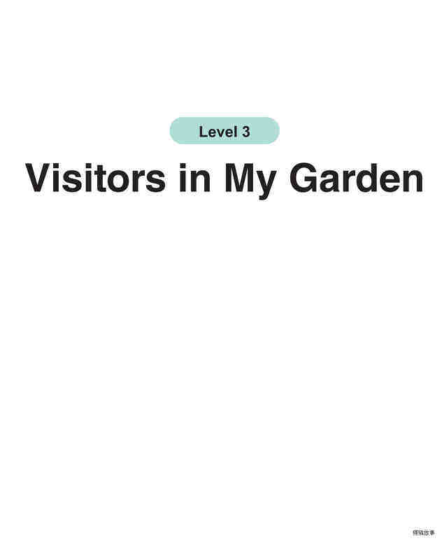 Visitors in My Garden