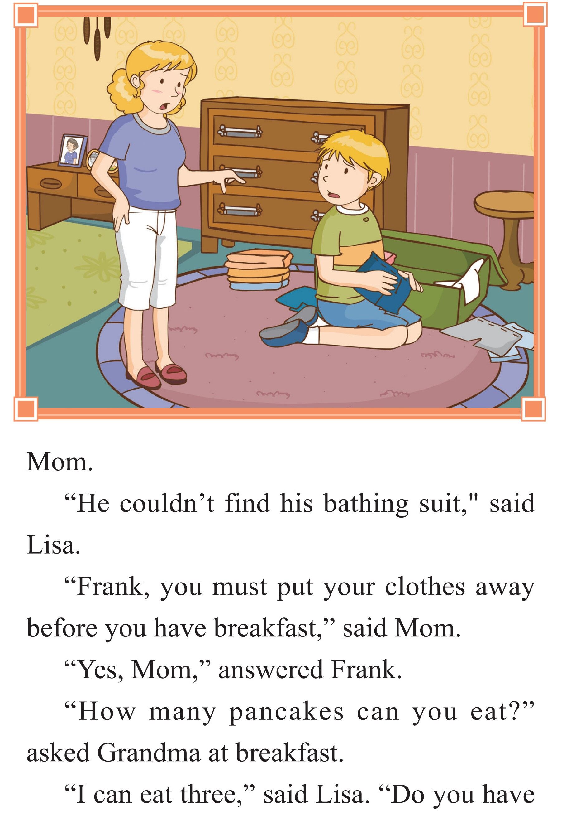 Lisa’s Loose Tooth绘本故事第4页