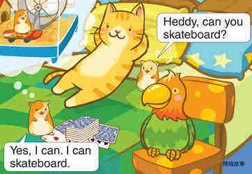 I Can  Skateboard绘本故事第4页