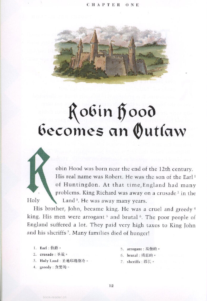 Robin Hood绘本故事第3页